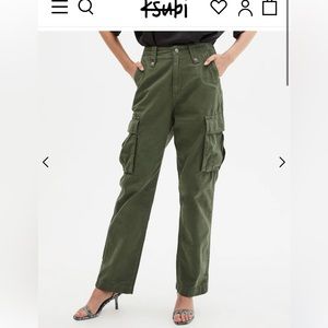 Ksubi women’s cargo pants